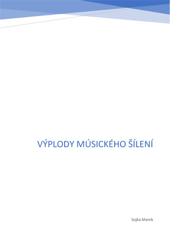 Sojka Marek - Výplody músického šílenství